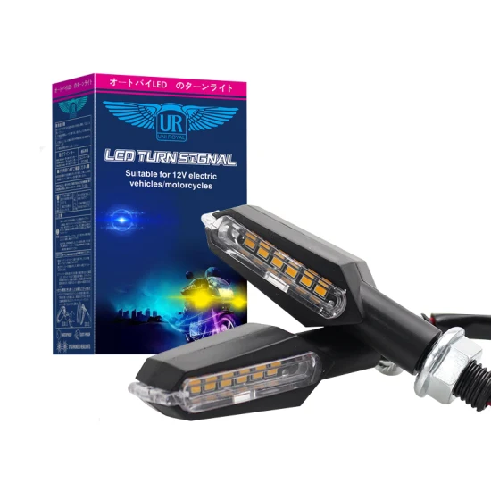 Motored LED リアライトオートバイインジケータースピリットターンシグナルライトオートバイ用